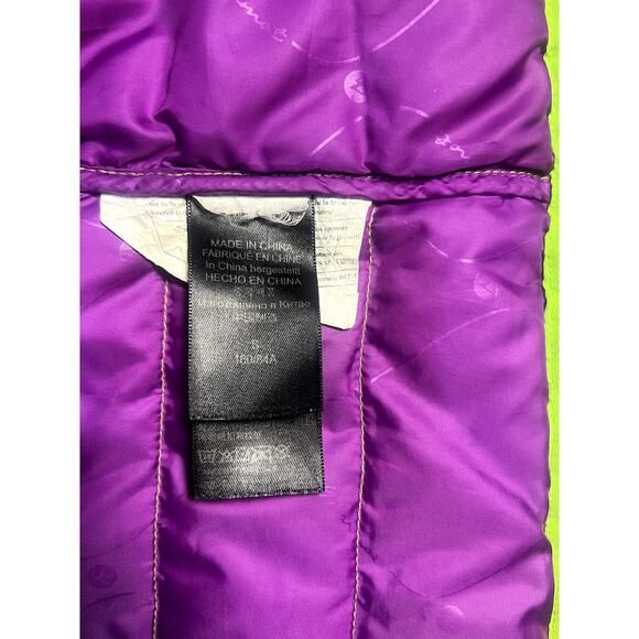 Marmot Down Puffer Jacket Womens Green 700 Down Fill Zip Coat Size Small - Picture 8 of 10